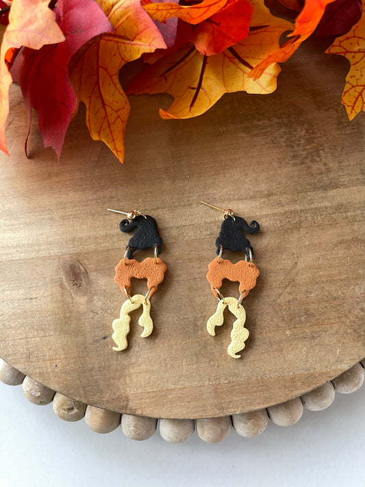 Spooky Sisters Dangle