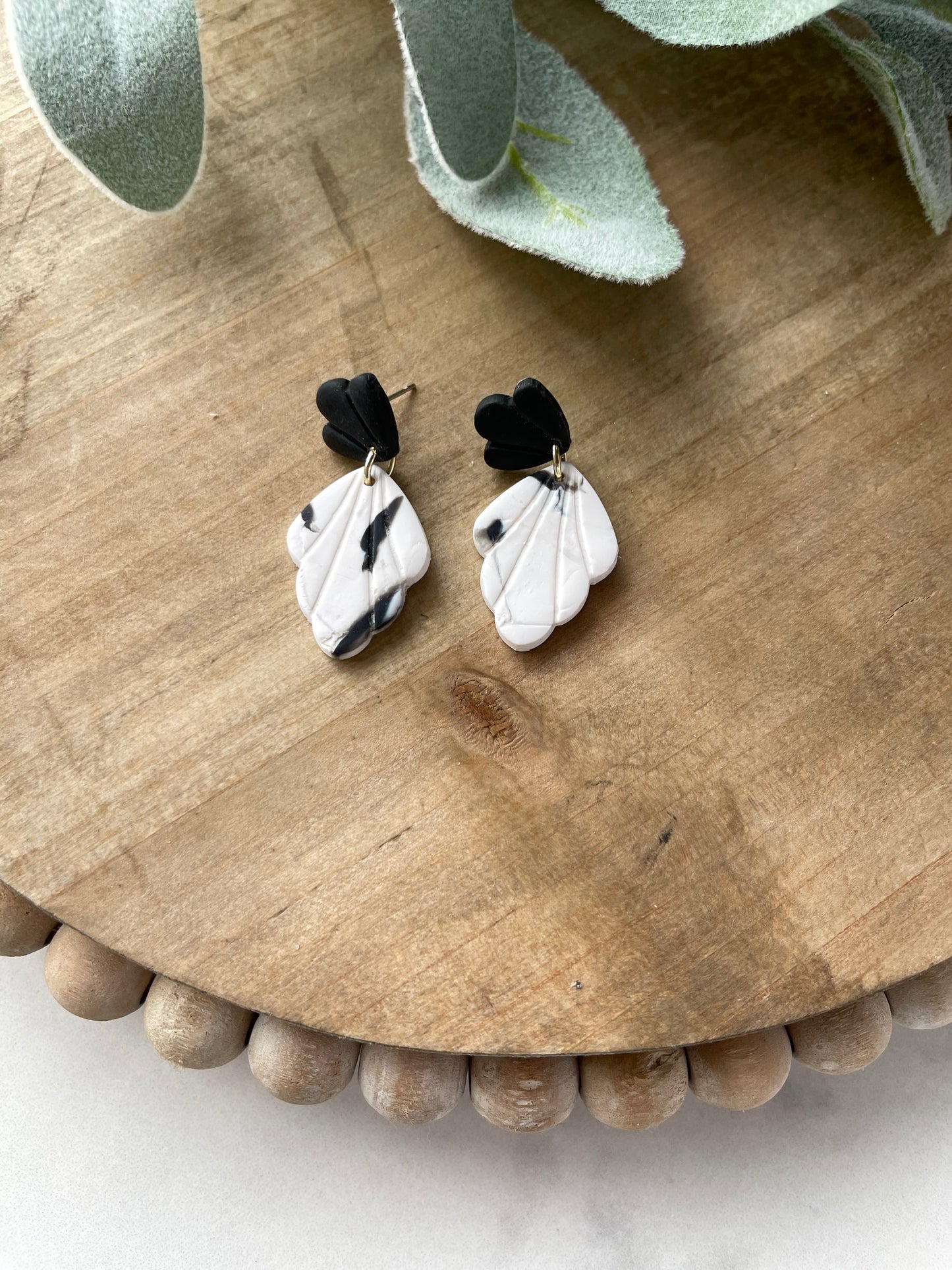 Piano Keys Stud Dangle