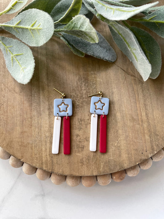 Stars & Stripes Dangle